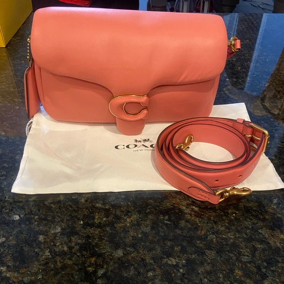 Coach Pink Pillow Tabby Shoulder Bag 26 - Picture 7 of 10